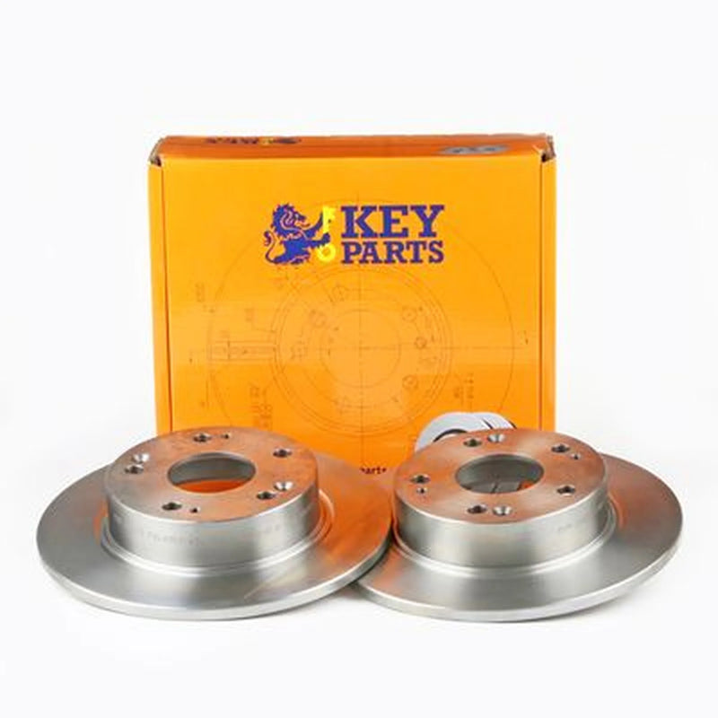 Key Parts Front & Rear Brake Discs & Pads fits Honda Accord VII 2003-2008