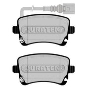 Juratek Front & Rear Pads fits Audi A6 C6 2004-2011 2.0 2.4 2.7 2.8 3.0 3.2