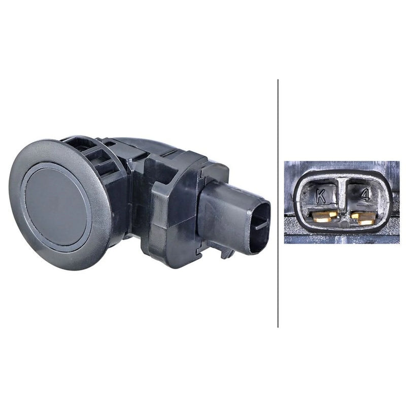 Hella Parking Sensor (PDC) Rear fits Lexus Ls 2000-2006