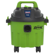Sealey Vacuum Cleaner Wet & Dry 10ltr 1000W/230V - Hi-Vis Green PC102HV Sealey  - Dynamic Drive