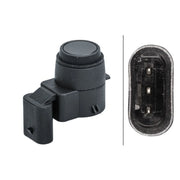 Hella Parking Sensor (PDC) Rear 6PX 358 141-401
