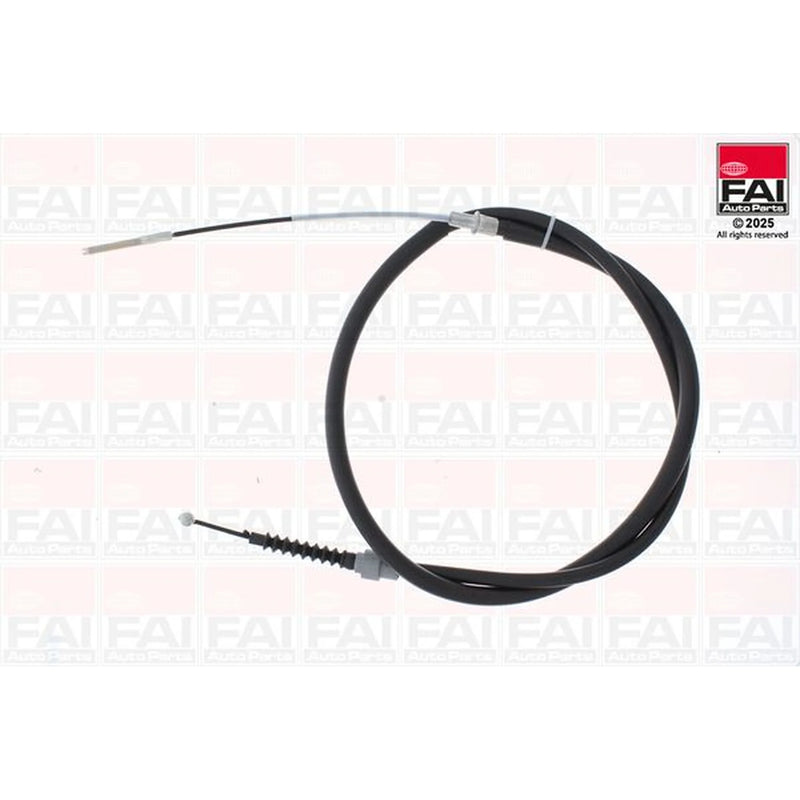 FAI Handbrake Cable Left Rear fits Seat Toledo 1991-1999 1.8 2.0