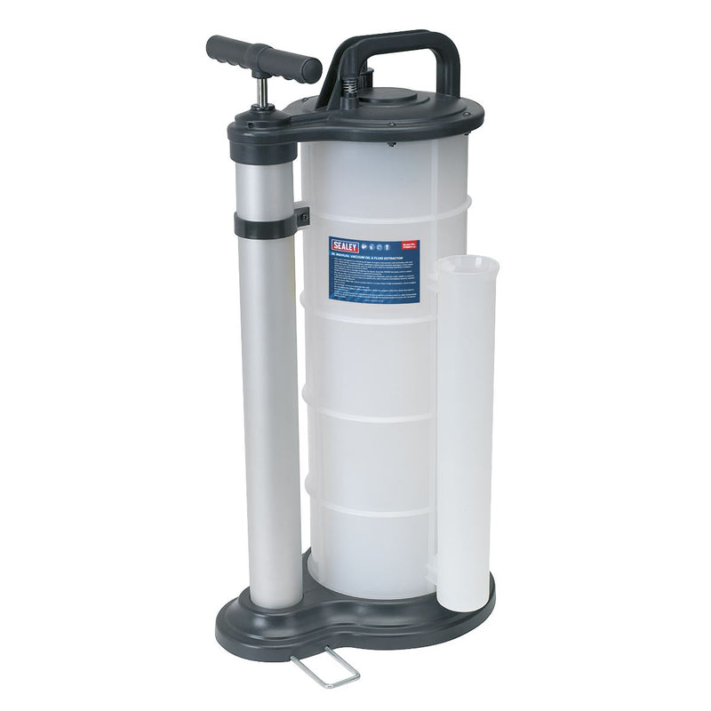 Sealey Vacuum Oil & Fluid Extractor Manual 9L TP6901 Sealey - Dynamic Drive