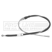 First Line Handbrake Cable Left Rear fits VW Caddy III 2004-2015 1.4 1.6 1.9 2.0