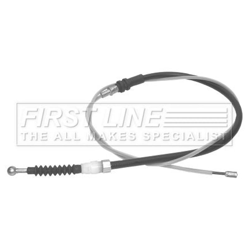 First Line Handbrake Cable Left Rear fits VW Caddy III 2004-2015 1.4 1.6 1.9 2.0