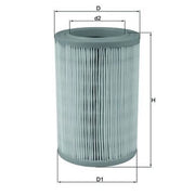 Mahle Engine Air Filter fits Alfa Romeo Giulietta 2010-2020 1.6 1.8