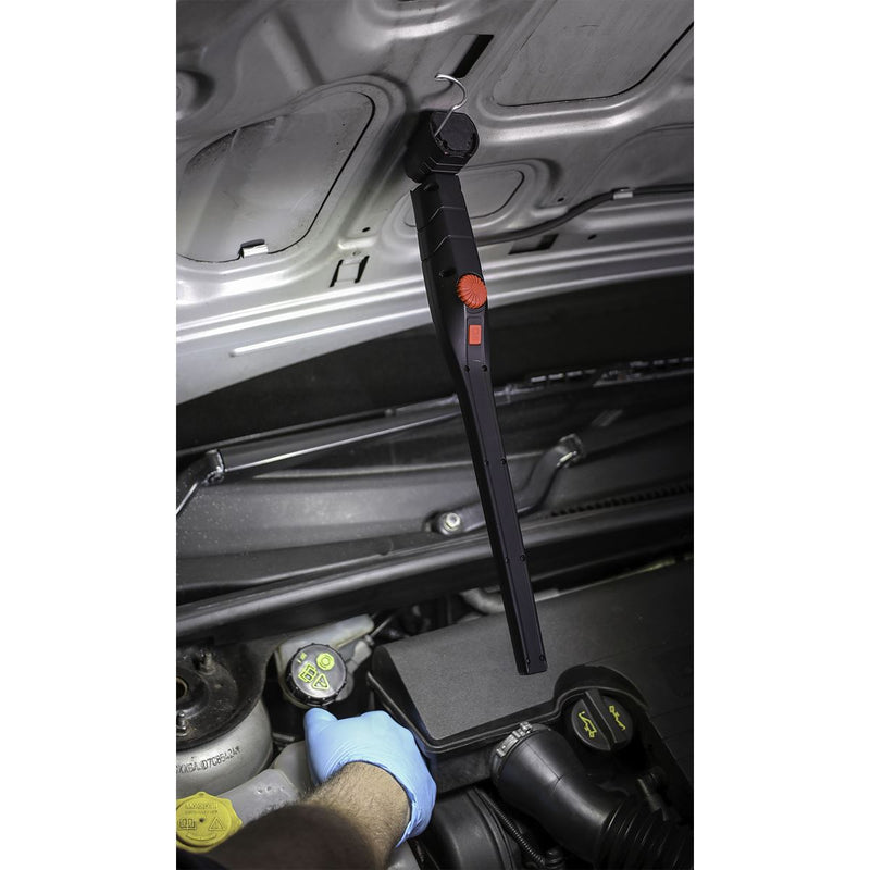 Sealey LED3604 Rechargeable 360° Slim Inspection Lamp 16 SMD LED + 1W LED Black Sealey  - Dynamic Drive