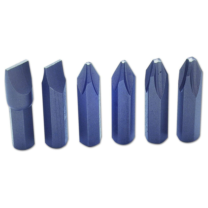 Laser Impact Driver Bit Set 6pc 2180 Laser - Dynamic Drive