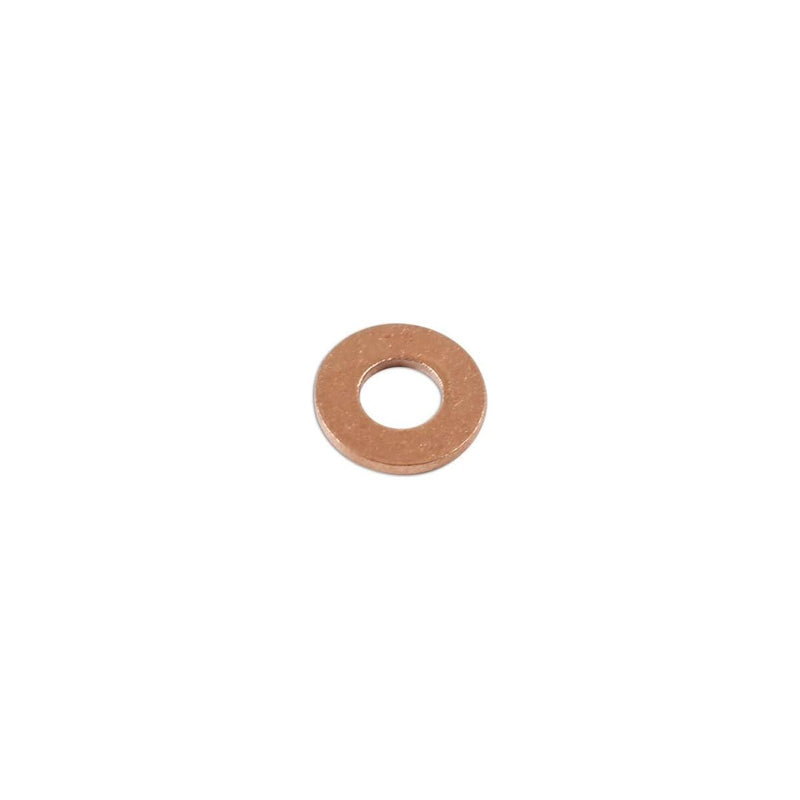 Tool Connection Common Rail Copper Injector Washer 13.85 x 7.3 x 1.4mm 12pc 36765 Connect Workshop Consumables - Dynamic Drive