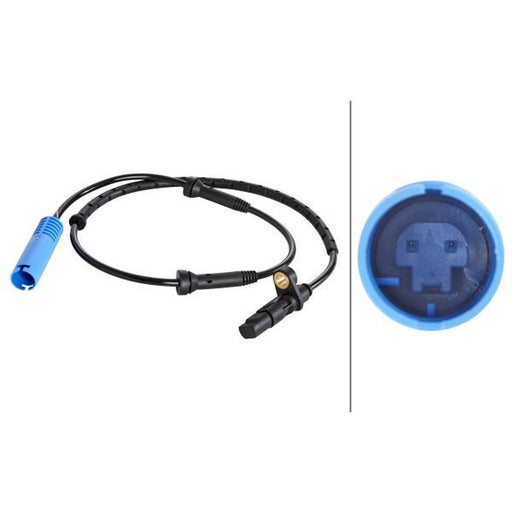 Hella ABS Wheel Speed Sensor Rear fits BMW 5 1995-2003