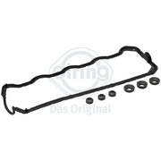 Elring Cylinder Head Cover Gasket Set fits Audi 80 B4 1991-1996 1.9