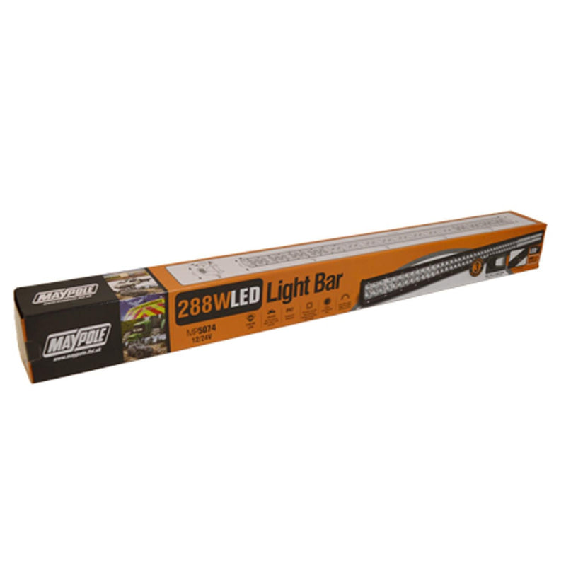 Maypole MP5074 288W 96x3W Spot/Flood Combo XL LED Light Bar 12/24V 1115MM 45" Town Tools - Dynamic Drive