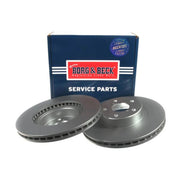 Borg & Beck Front & Rear Brake Discs & Pads fits Subaru Legacy IV 2003-2012