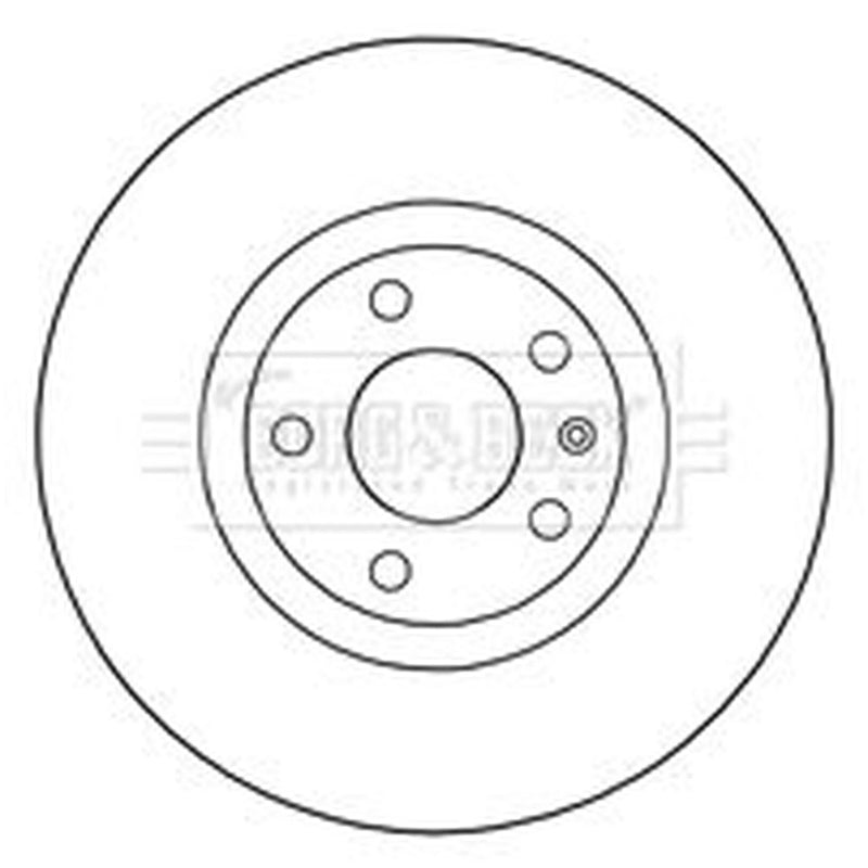 Borg & Beck Front & Rear Brake Discs & Pads fits Audi A6 C5 1997-2005