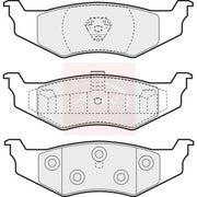Apec Rear Brake Pad Set PAD1003