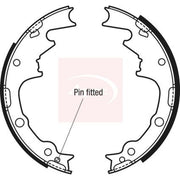 Apec Brake Shoe Set Axle Kit fits Jeep Cherokee 1984-2001 2.5