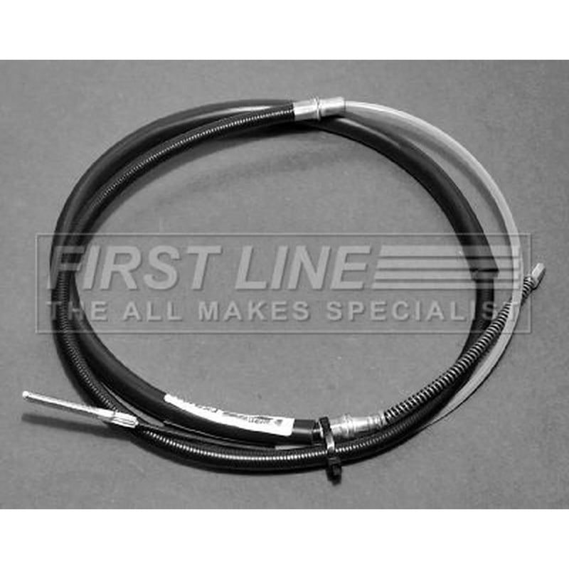 First Line Handbrake Cable Left Rear fits VW Golf 1983-1992 1.0 1.3 1.6 1.8