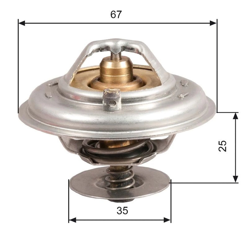 Gates Thermostat,Coolant TH14392G1