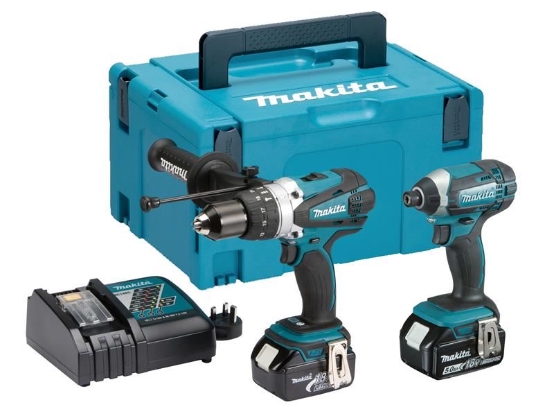 Makita DLX2145TJ LXT Twin Pack 18V 2 x 5.0Ah Li-Ion Makita - NN4 Online