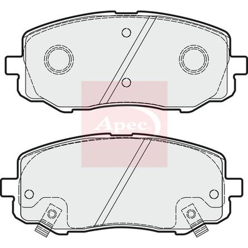 Apec Front Brake Pad Set PAD1792