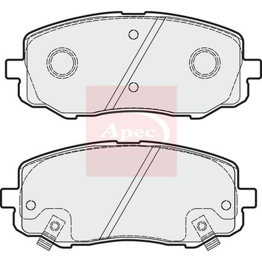 Apec Front Brake Pad Set PAD1792