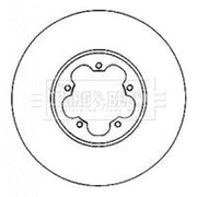 Borg & Beck Front & Rear Brake Discs & Pads fits Ford Transit Tourneo Bus