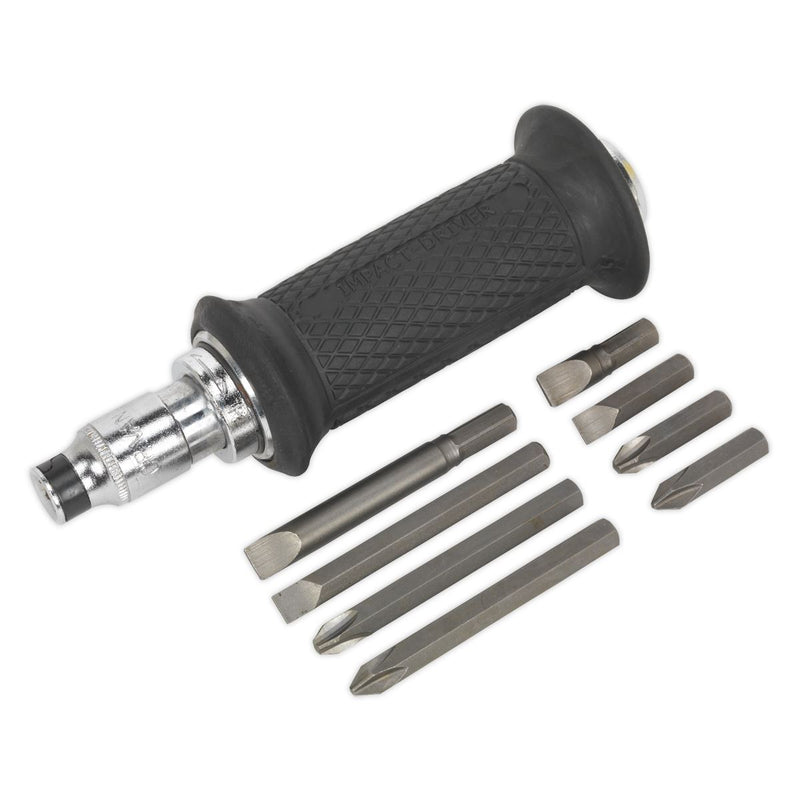 Seigen by Sealey Impact Driver Set 10pc Protection Grip S0855 Seigen by Sealey  - Dynamic Drive