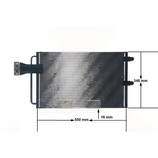 Mahle Air Conditioning Condenser fits Citroën Xantia 1993-2003