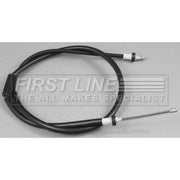 First Line Handbrake Cable Right Rear fits Renault Clio III 2005-2014