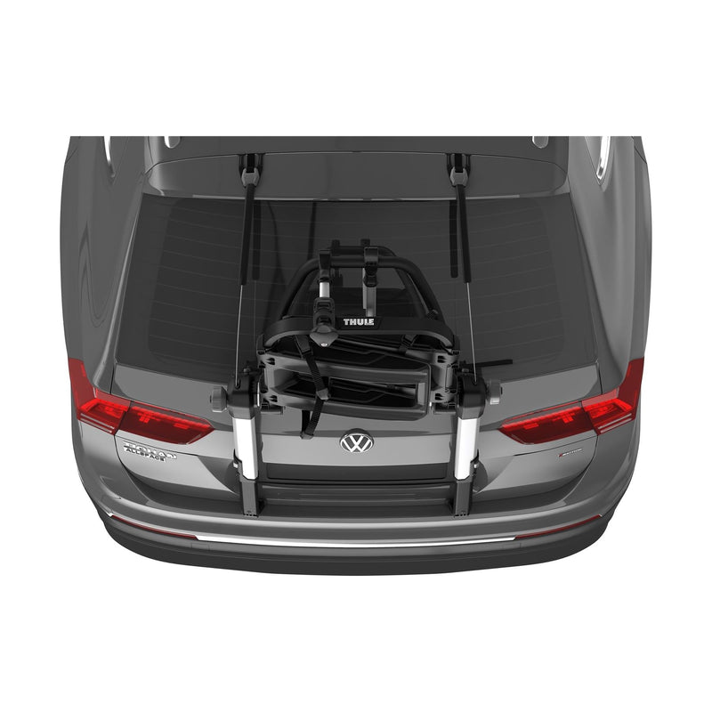 Thule Out Way Platform two-bike platform trunk bike rack black/aluminium Boot Bike Rack Thule - Bars 4 Cars