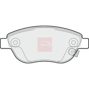 Apec Front Brake Pad Set fits Opel Corsa D 2006-2014 1.3