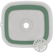 Outwell Collaps Callapsible Wash Bowl with Drain Shadow Green Caravan/Motorhome Outwell  - Dynamic Drive