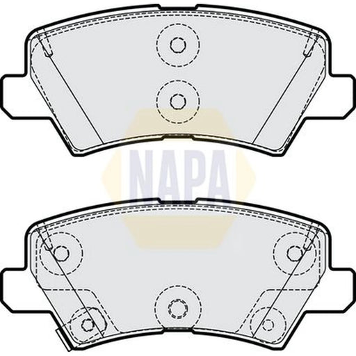NAPA Rear Brake Pad Set NBP1908