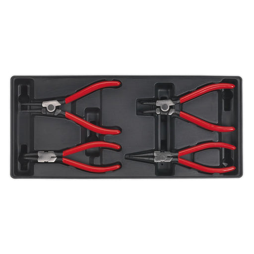 Sealey Tool Tray with Circlip Pliers Set 4pc TBT03 Sealey - Dynamic Drive