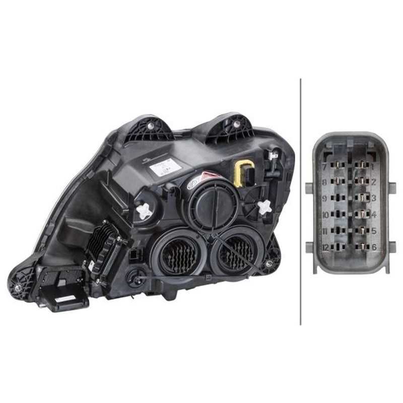Hella Headlight Headlamp H1 Right fits Daf Cf 2013-2015