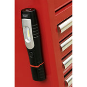 Sealey LED3602 Rechargeable 360° Inspection Lamp 7 SMD+3W LED Lithium-ion Sealey  - Dynamic Drive