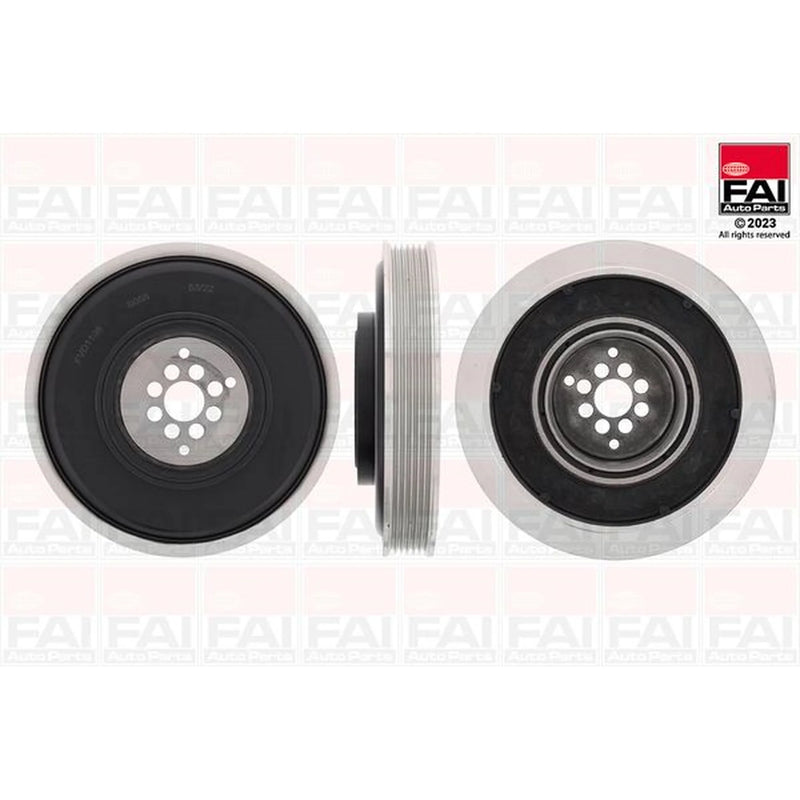 FAI Crank Shaft Belt Pulley fits Audi A4 Allroad B8 2009-2016 3.0
