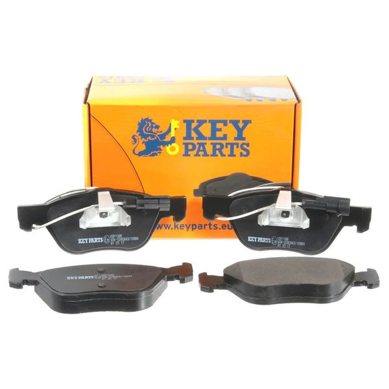 Key Parts 4 x Front Brake Pad Set fits Alfa Romeo 145 1995-2001 2.0