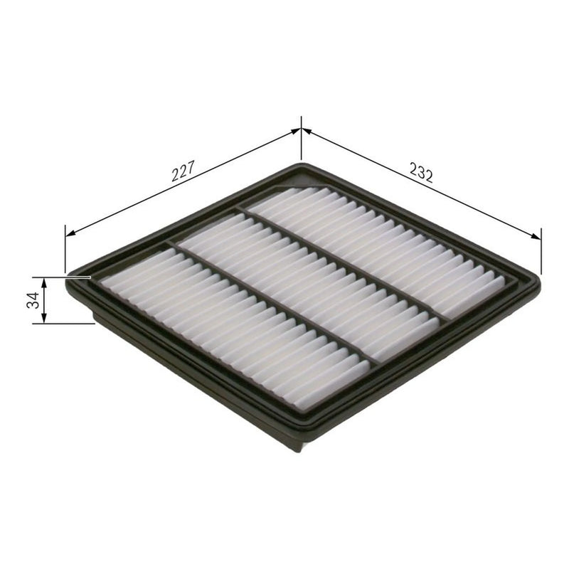 Bosch Engine Air Filter fits Fiat Freemont 2011-2015 2.0