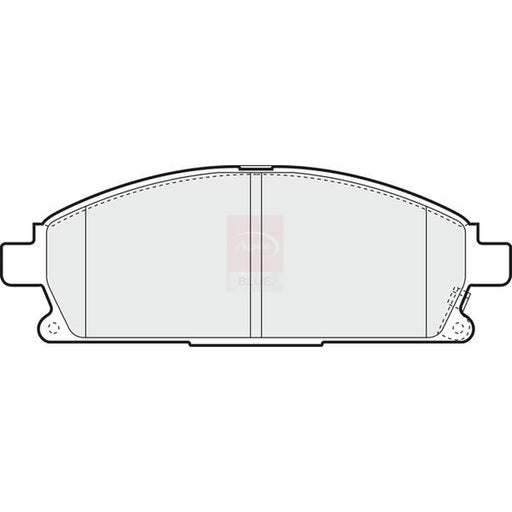 Apec Front Brake Pad Set PD3186