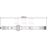 Apec Brake Hydraulic Hose Line Rear HOS4313