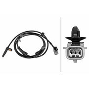 Hella ABS Wheel Speed Sensor Front fits Nissan Bluebird Sylphy 2013 on 1.6