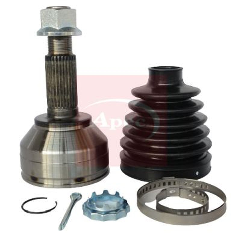 Apec CV Axle Shaft Assembly Front fits Nissan Qashqai I 2006-2013 1.5 2.0