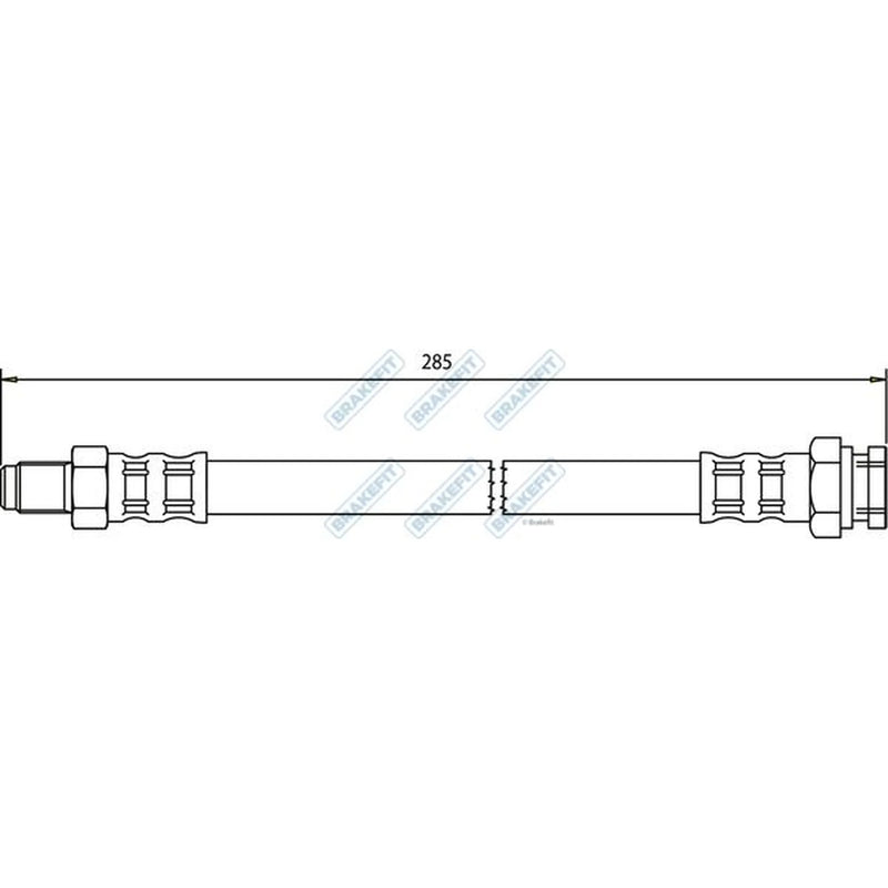 Apec Brake Hydraulic Hose Line inner BHO4024