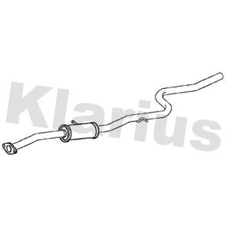 Klarius Centre Pipe Centre fits Ford Ecosport 2013 on 1.0