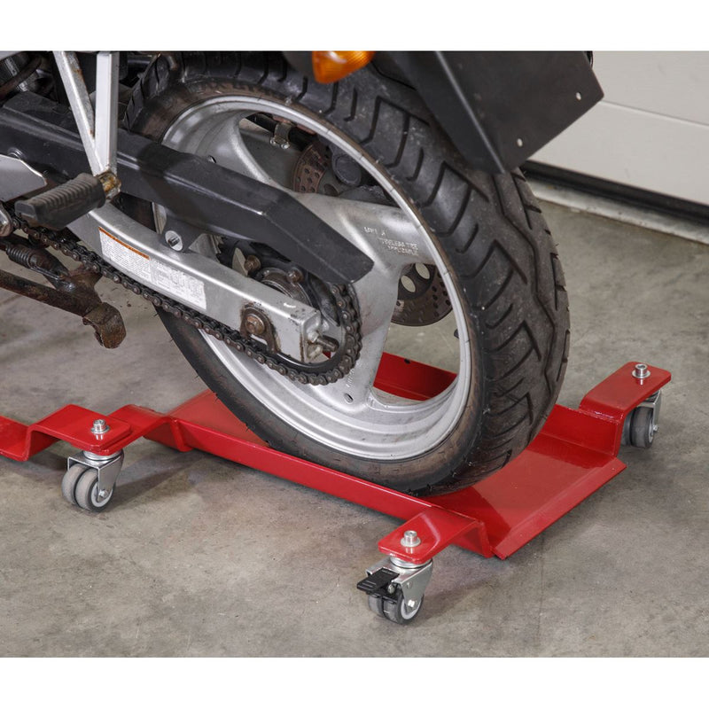 Sealey Motorcycle Dolly Rear Wheel Side Stand Type MS0630 Sealey - Dynamic Drive