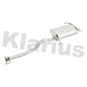 Klarius Box With Tail Pipe Rear fits Toyota Estima Emina / Lucida 1992-1999 2.2