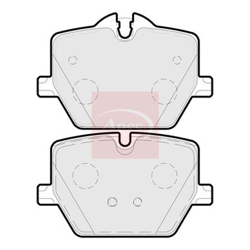 Apec Rear Brake Pad Set fits BMW 2 2021-2022