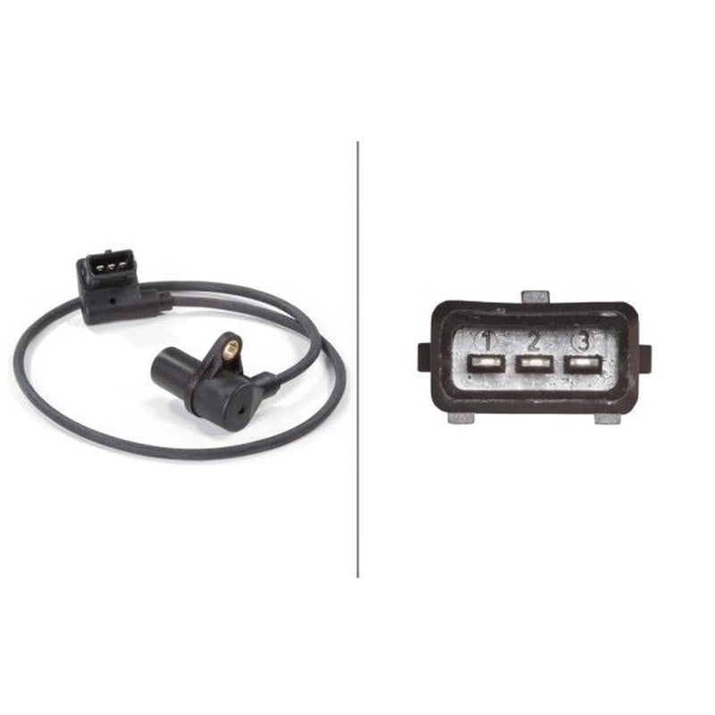 Hella Crankshaft Position Sensor fits BMW 3 1990-1993