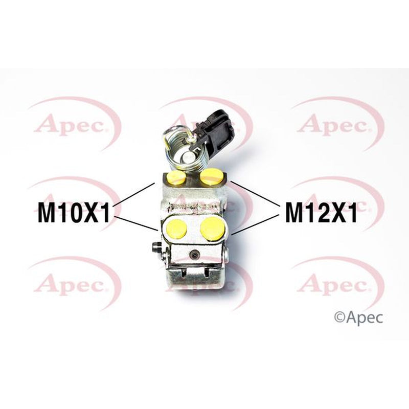 Apec Brake Pressure Regulator Valve fits Peugeot 206 1998-2012